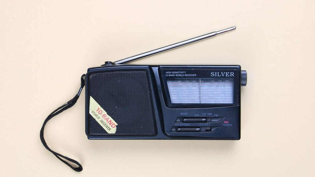 Selbst mit einem alten Radio lassen sich lokale Sender in Wien empfangen. Foto: Rayan Almuslem